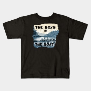 THE BOYS IN THE BOAT Kids T-Shirt